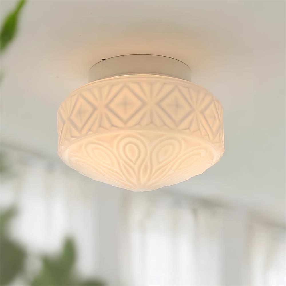 Evale loftslampe