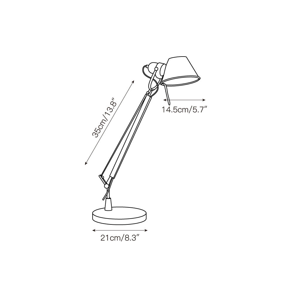 Vaskyl-bordlampe