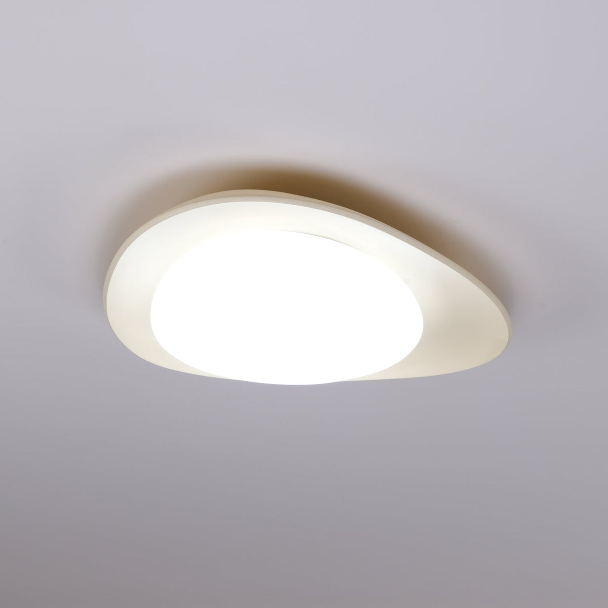 Blexin vihreä ja beige, kivimäinen kattovalaisin