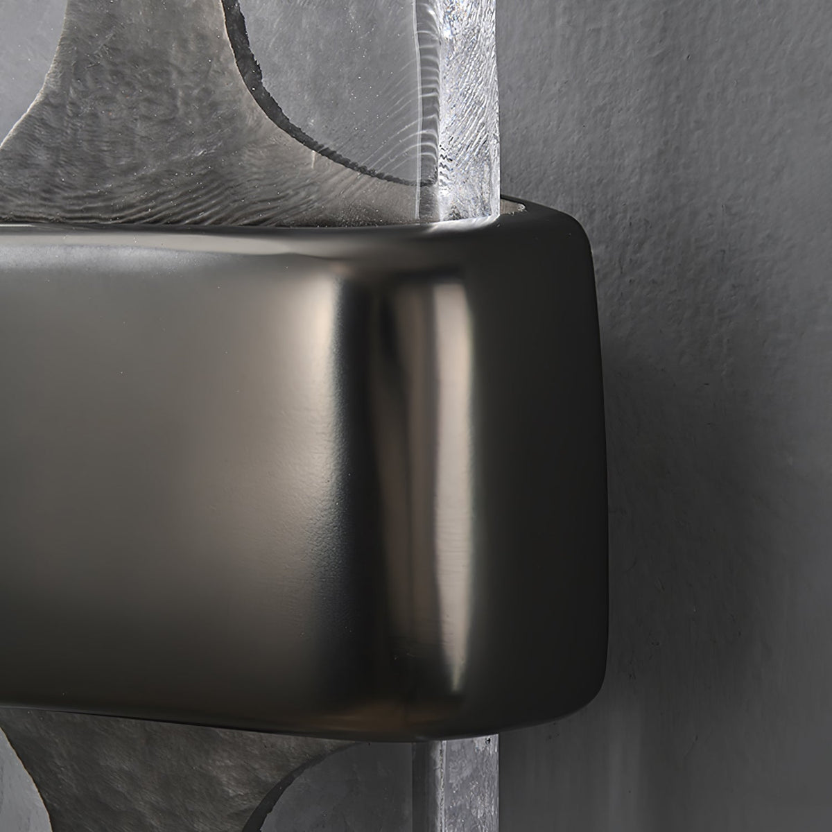 Ilmara exklusiv nordisk konstnärlig vägglampa i glas