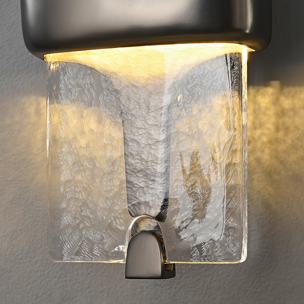 Ilmara exklusiv nordisk konstnärlig vägglampa i glas