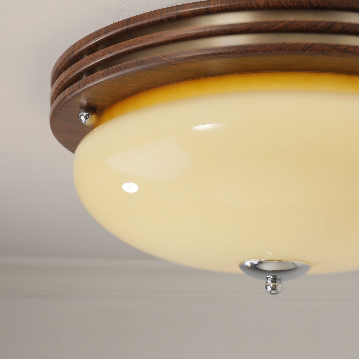 Lysilarae nordisk kunst klassisk kugleformet loftslampe i glas
