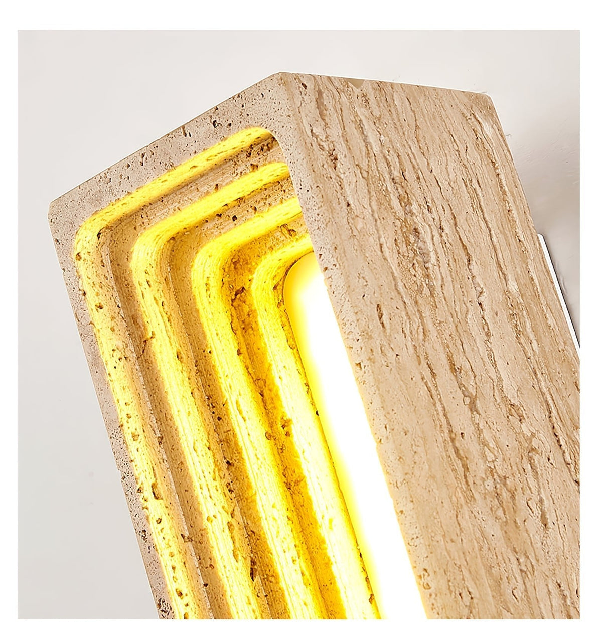 Atheila Travertine Wall Light