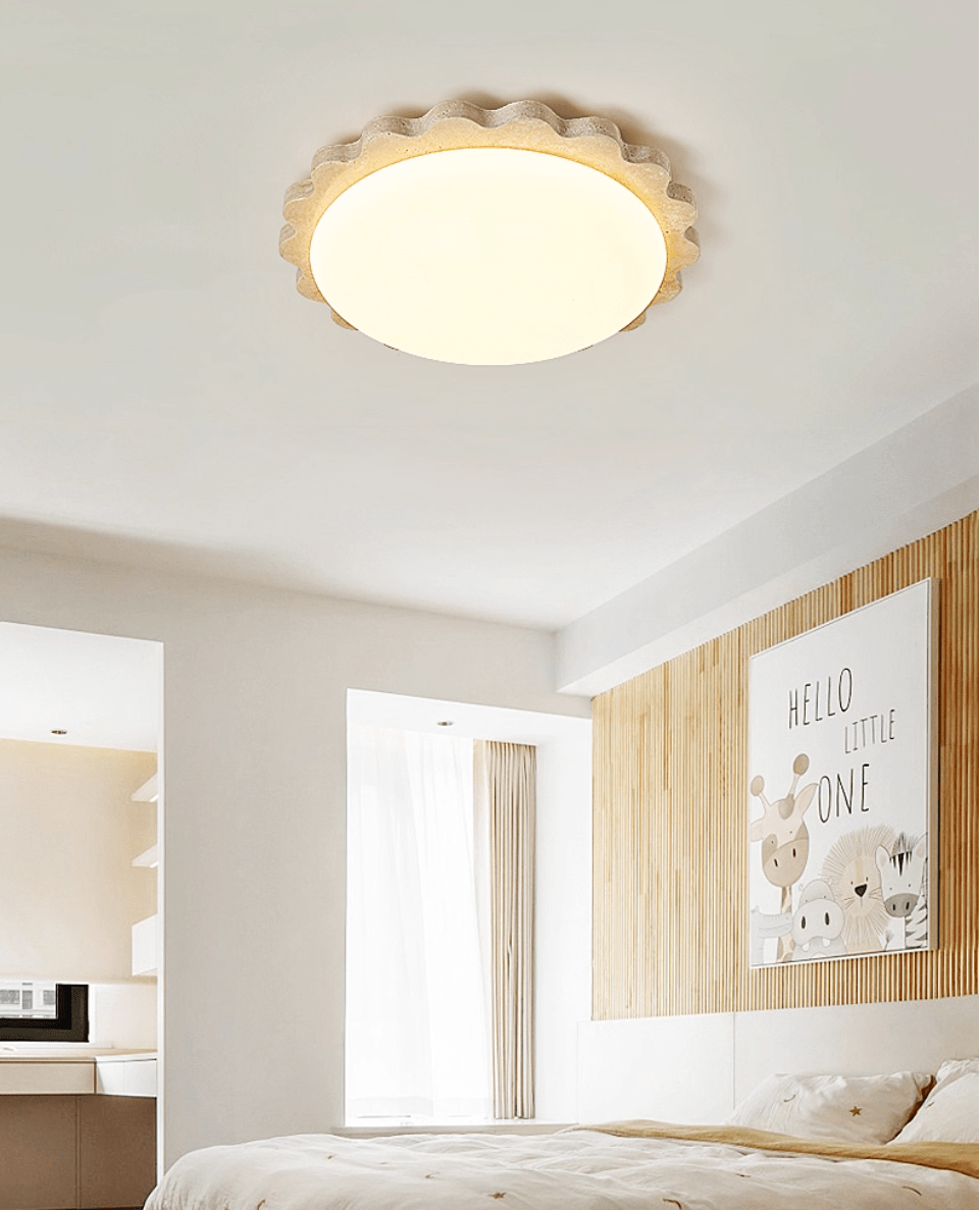 Crestwood Travertine Scallop Edge -kattovalaisin