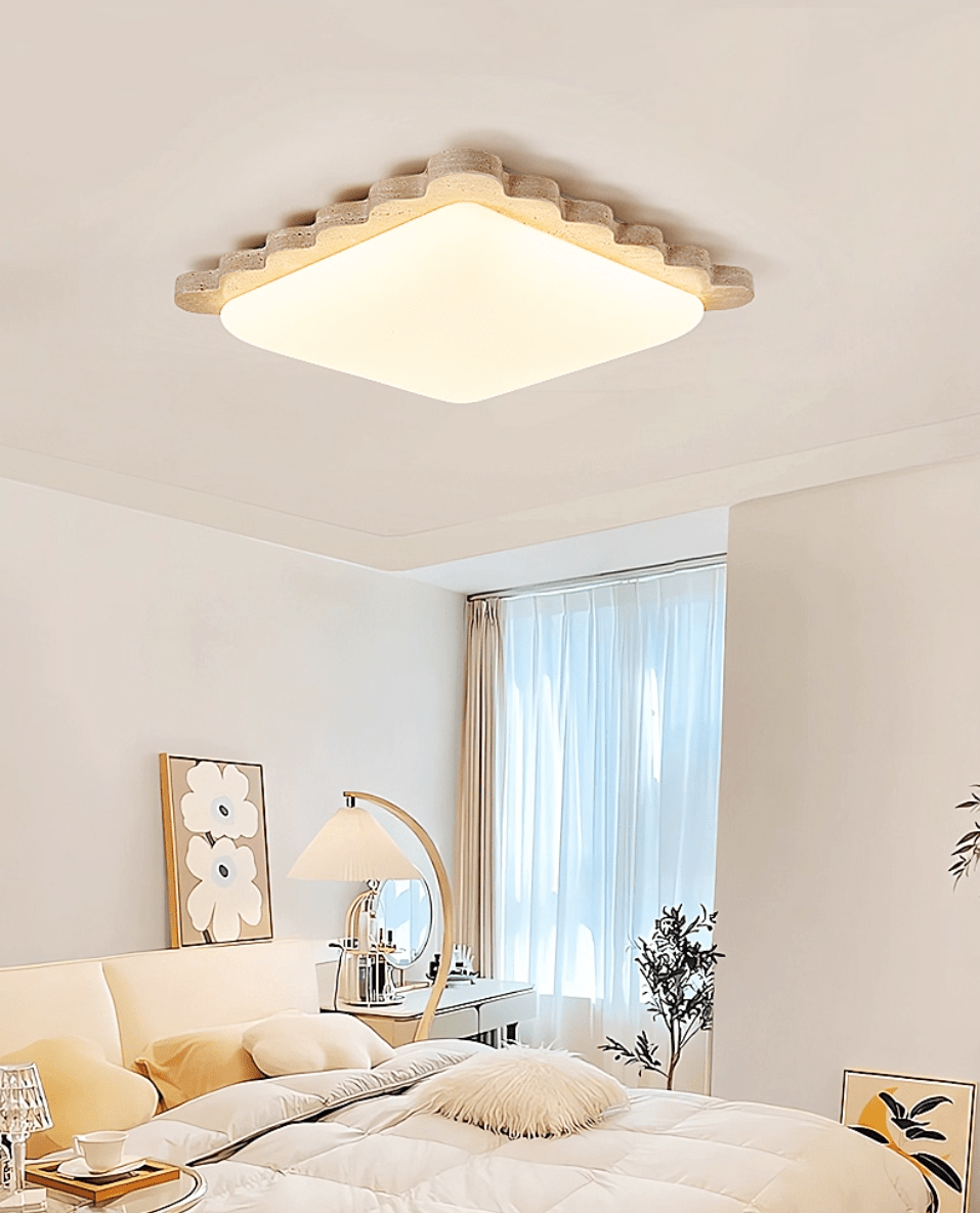 Crestwood Travertine Scallop Edge -kattovalaisin