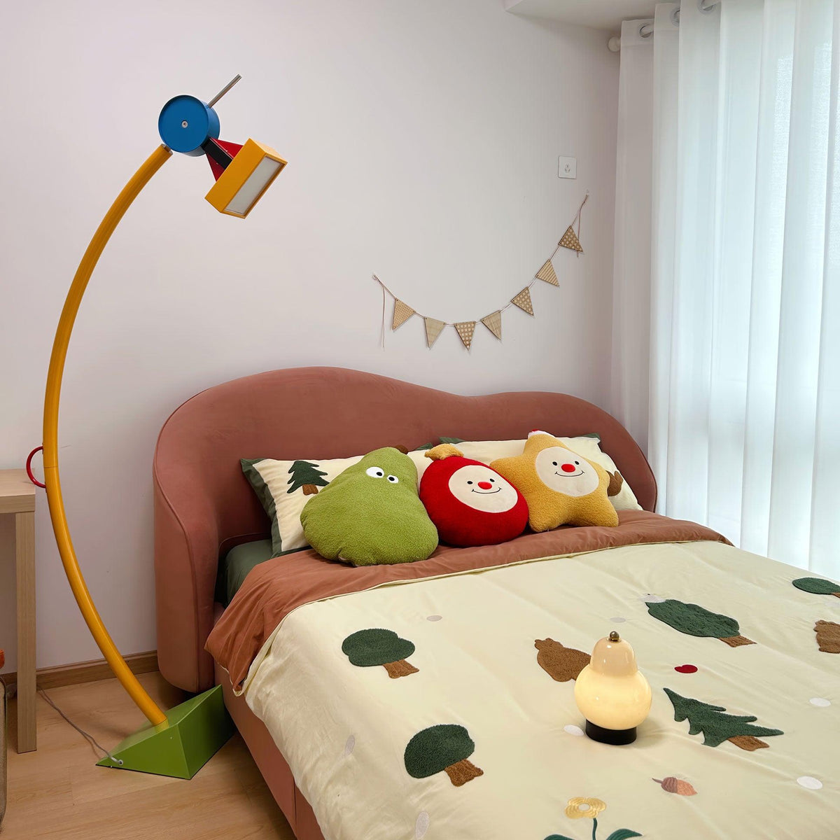 Ecori konstnärlig golvlampa i akryl