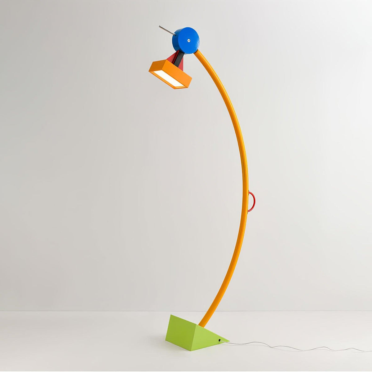 Ecori konstnärlig golvlampa i akryl