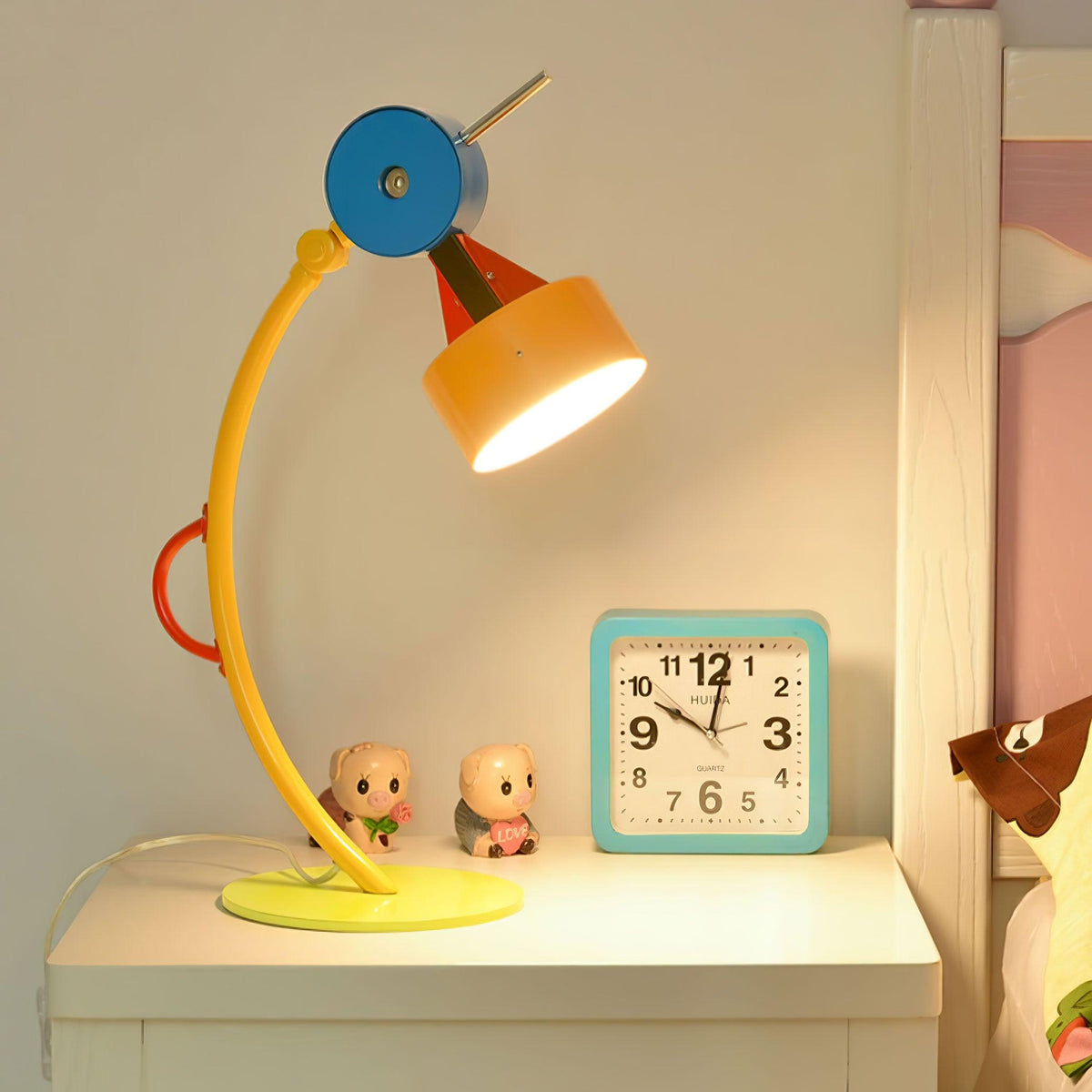 Niraneria kunstnerisk akrylbordlampe