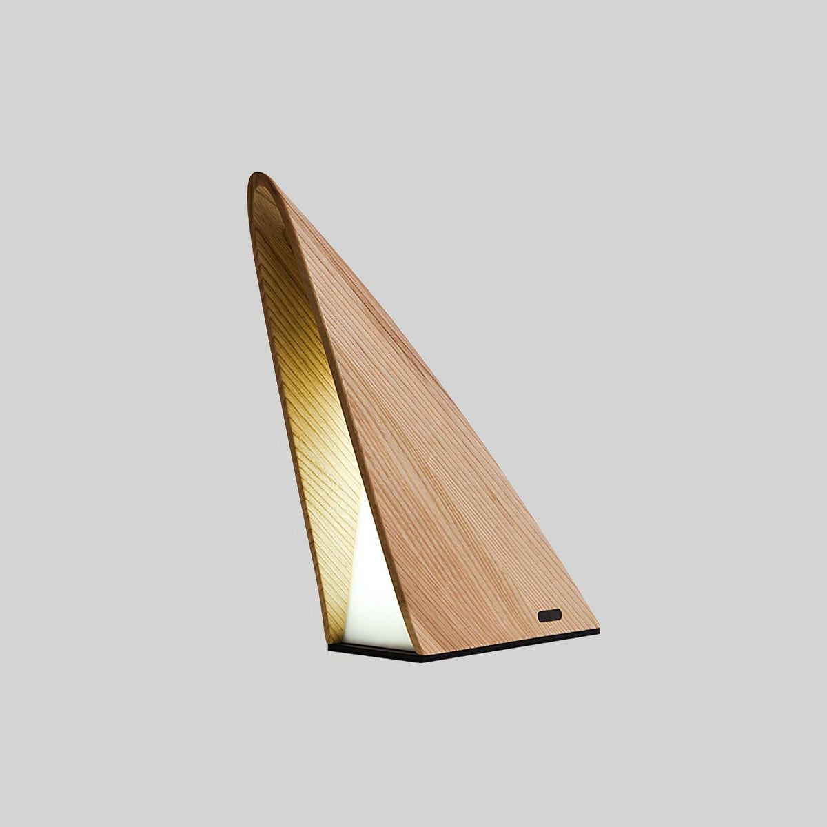 Candeeiro de mesa em madeira minimalista Justin
