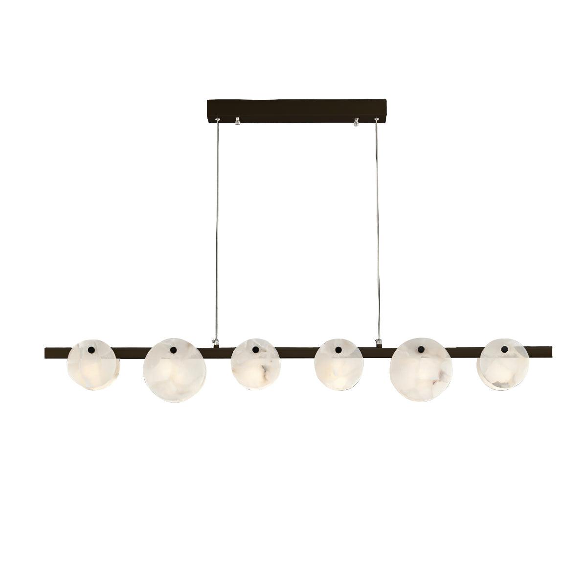 Olirel Linear Alabaster Pendant Light