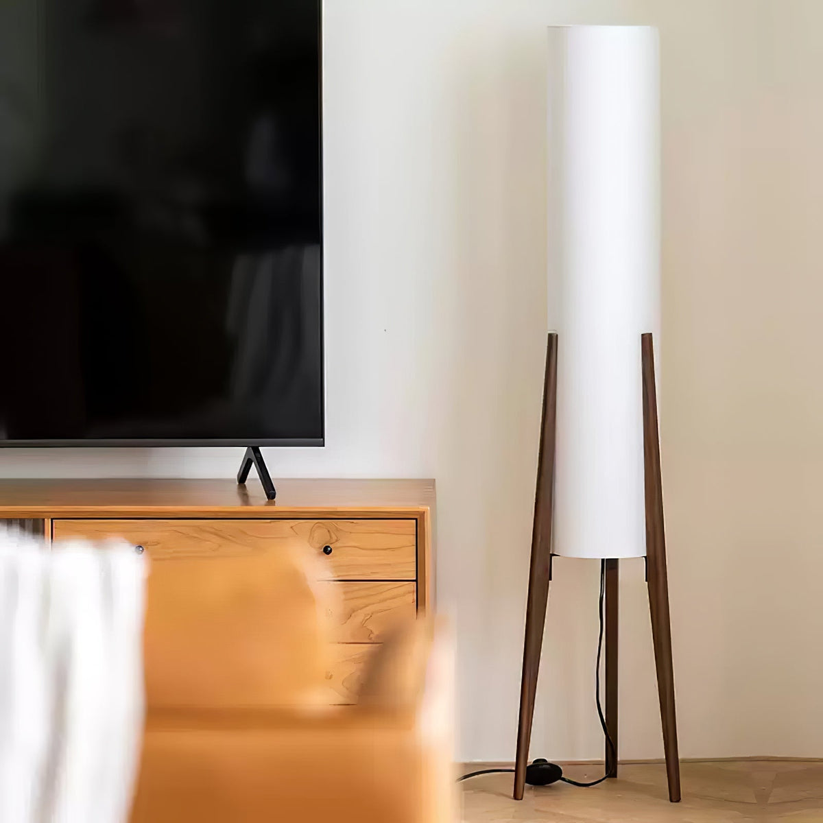 Triluxe Wood & Fabric Modern -lattiavalaisin