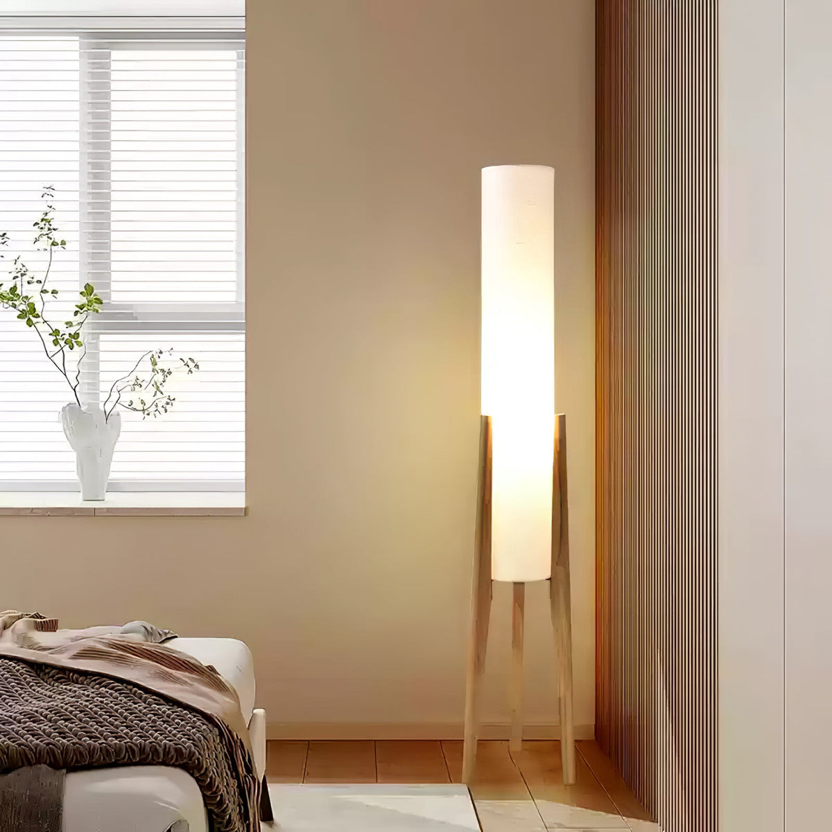 Triluxe Wood & Fabric Modern -lattiavalaisin