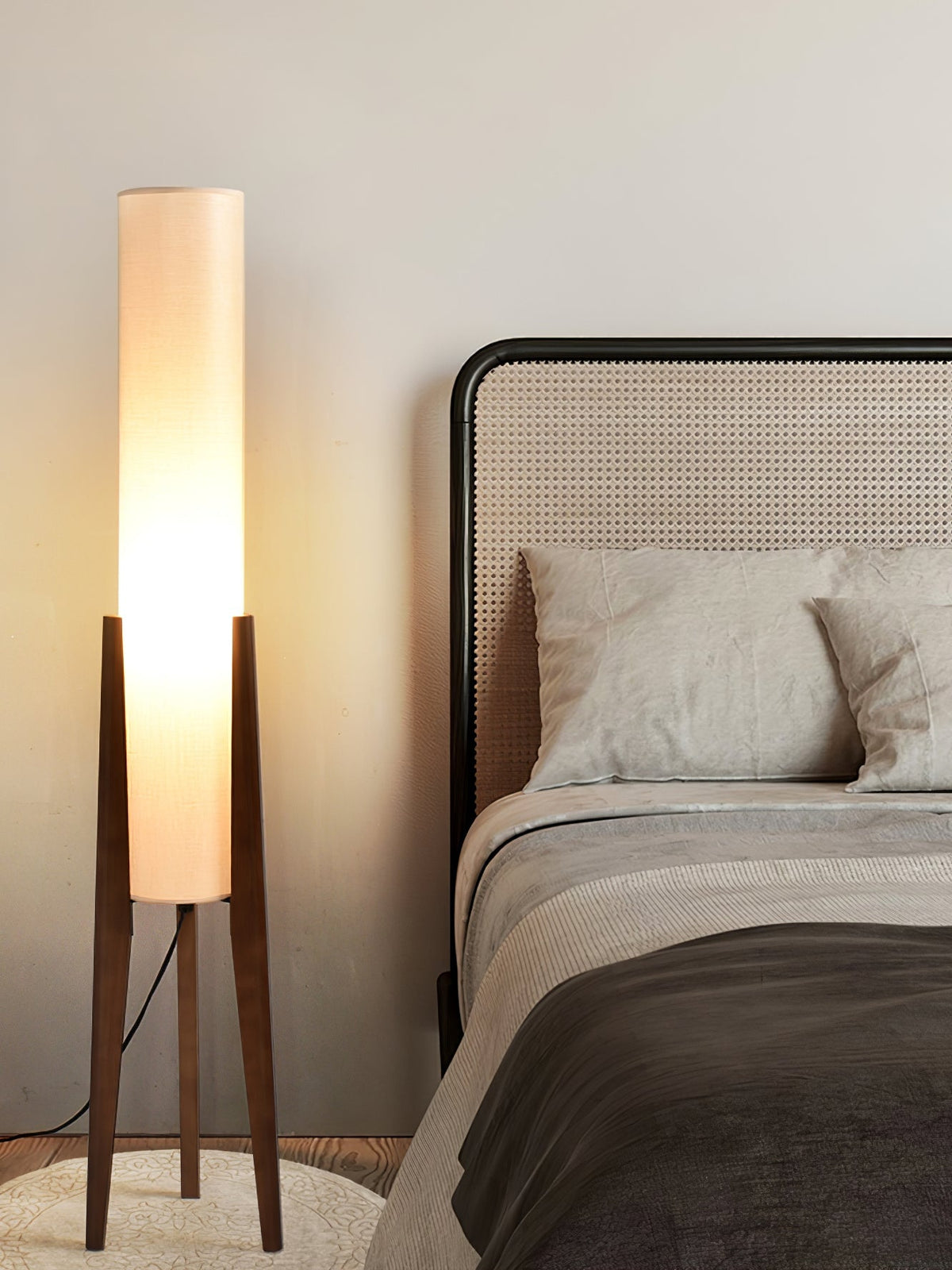 Triluxe Wood & Fabric Modern -lattiavalaisin