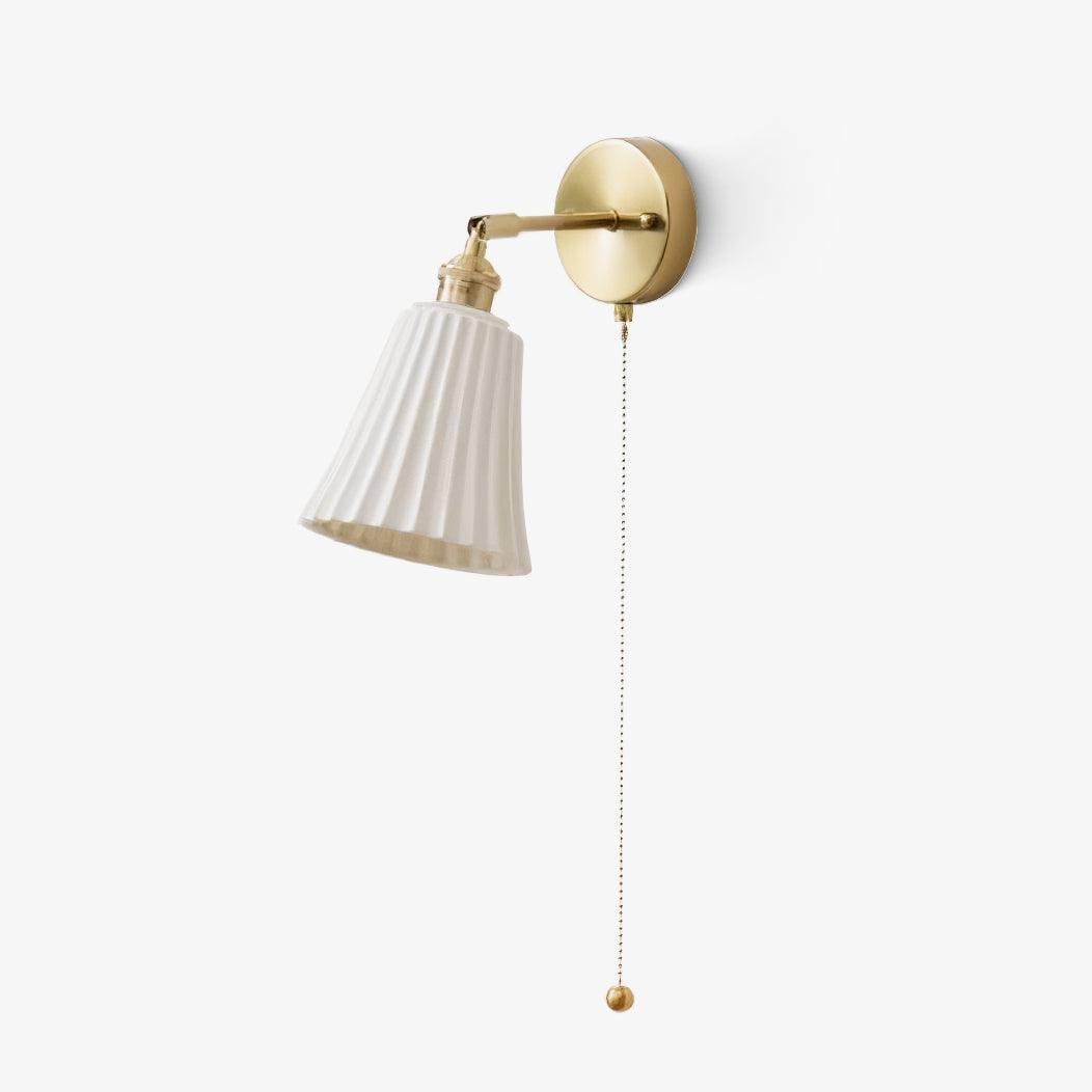 Nominex vintage vegglampi úr keramiki
