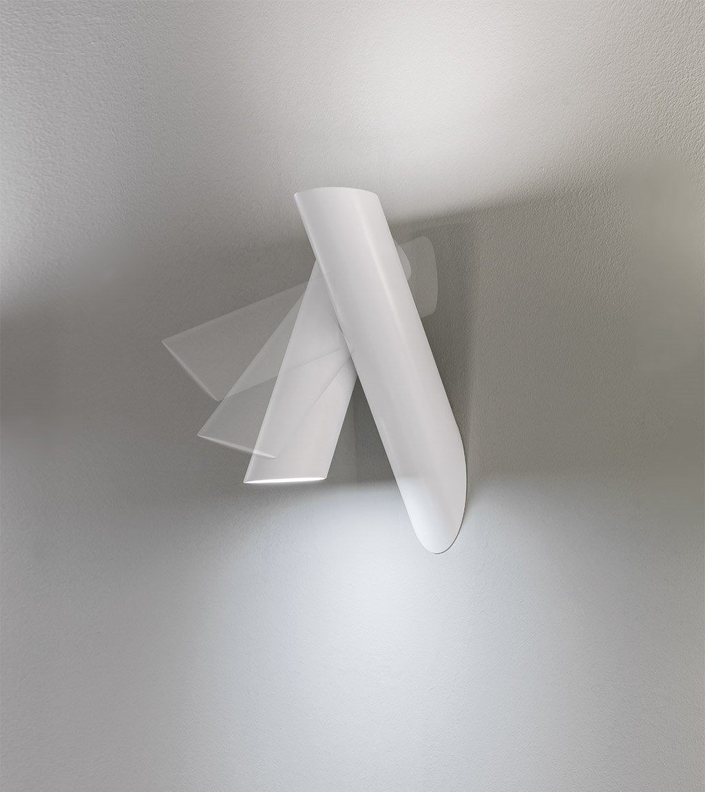 Perylis modern minimalistisk vägglampa med rör