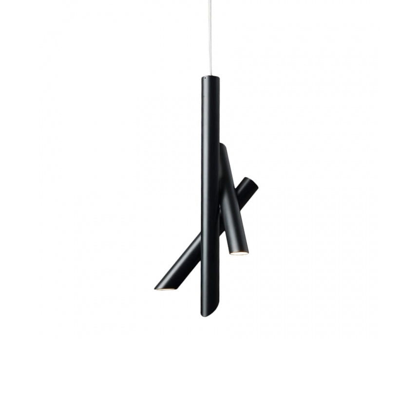 Erixon pendel med rør i aluminium, minimalistisk