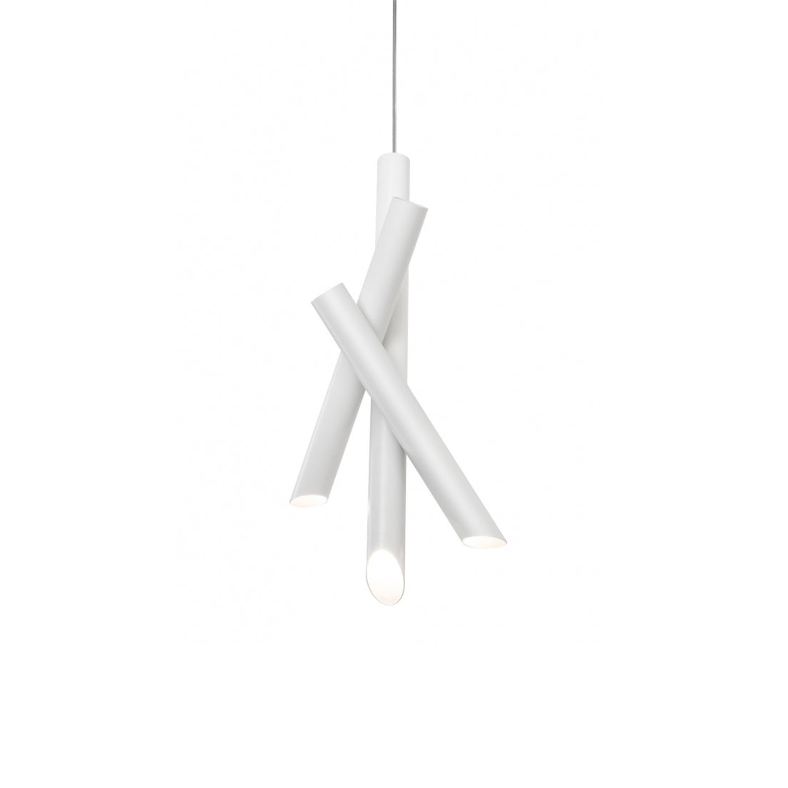 Erixon pendel med rør i aluminium, minimalistisk