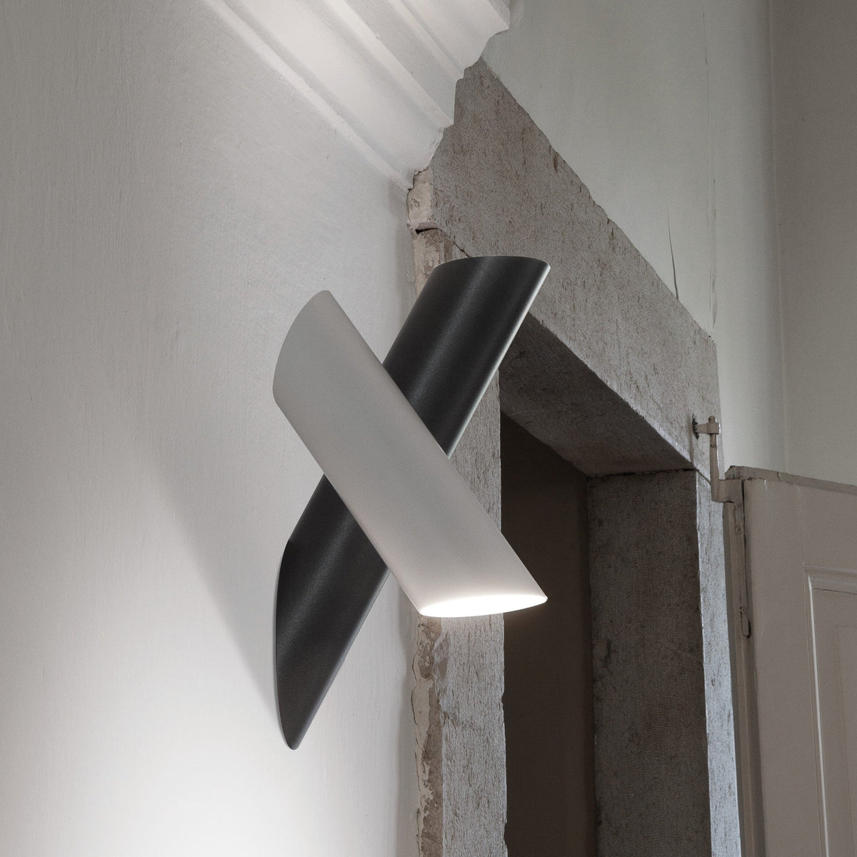Perylis modern minimalistisk vägglampa med rör