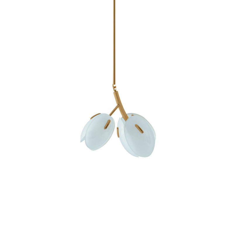 Blossom moderne glaslysekrone