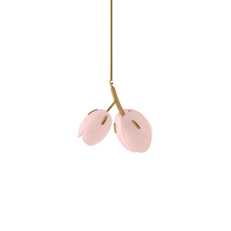 Blossom moderne glaslysekrone