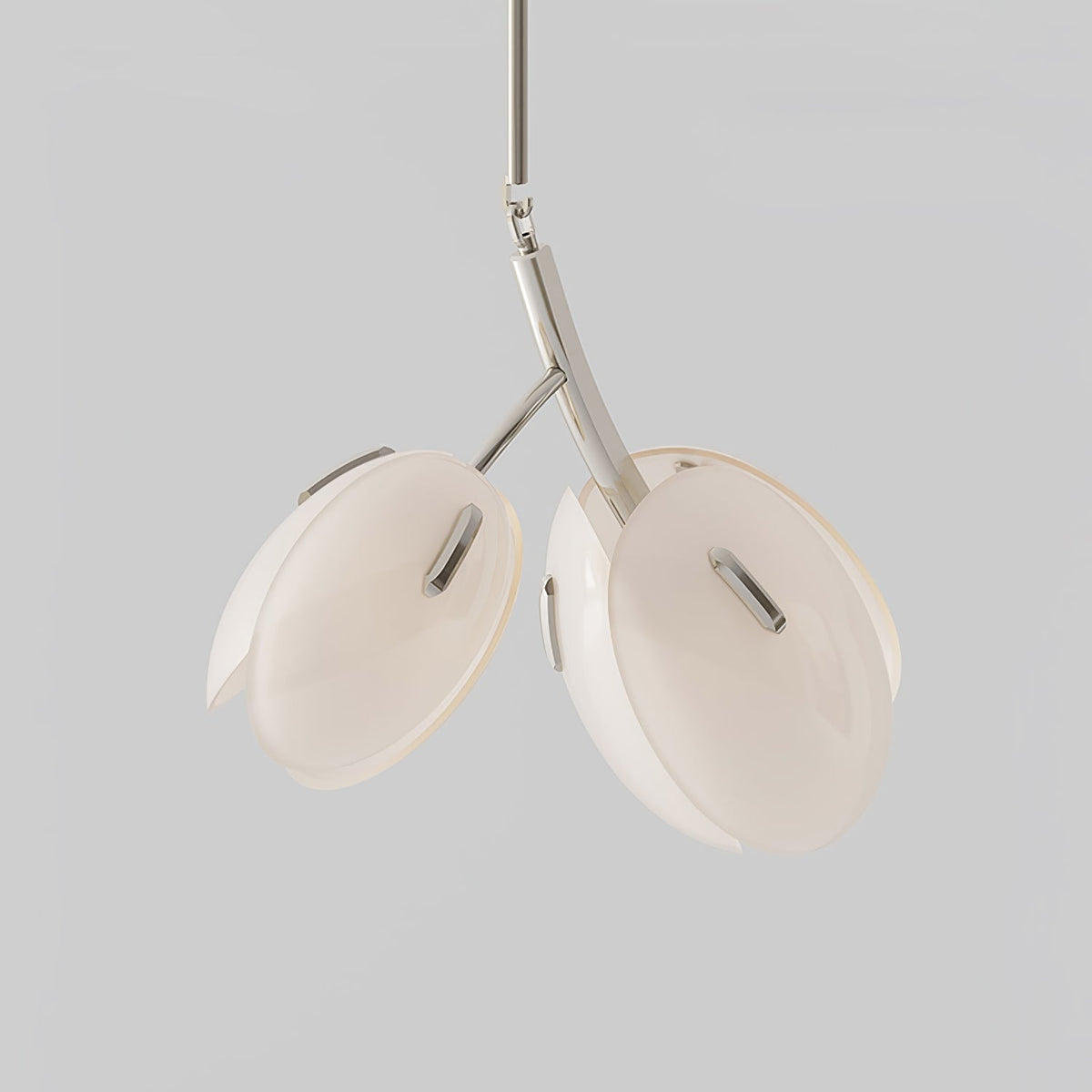 Blossom moderne glaslysekrone