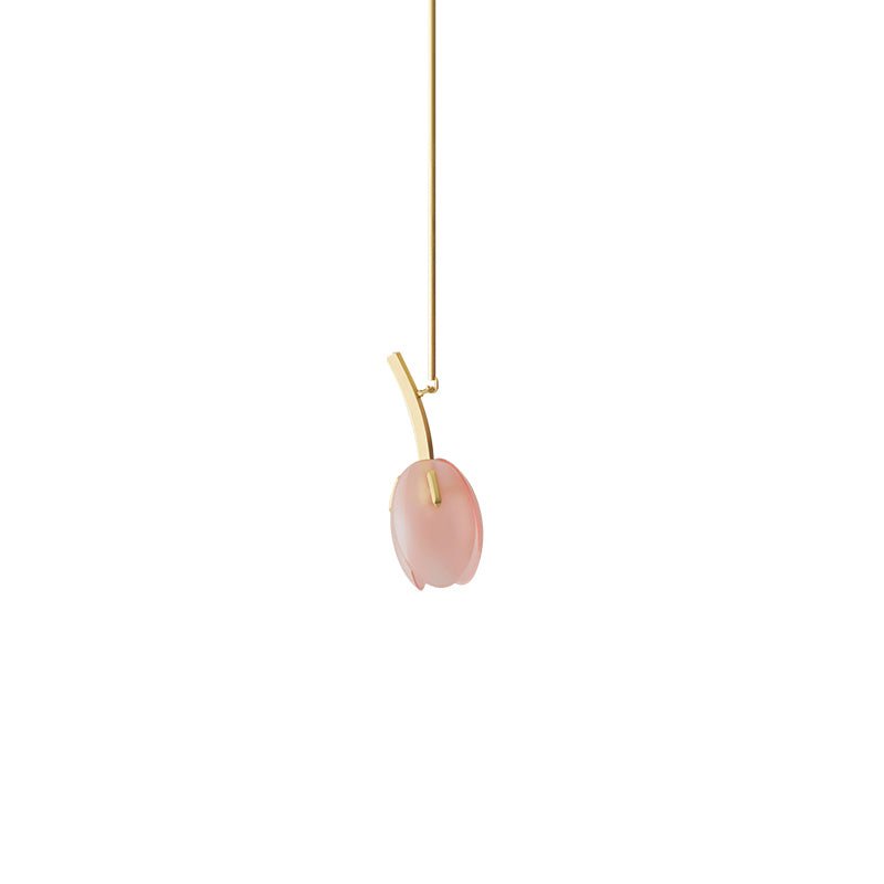 Blossom moderne glaslysekrone