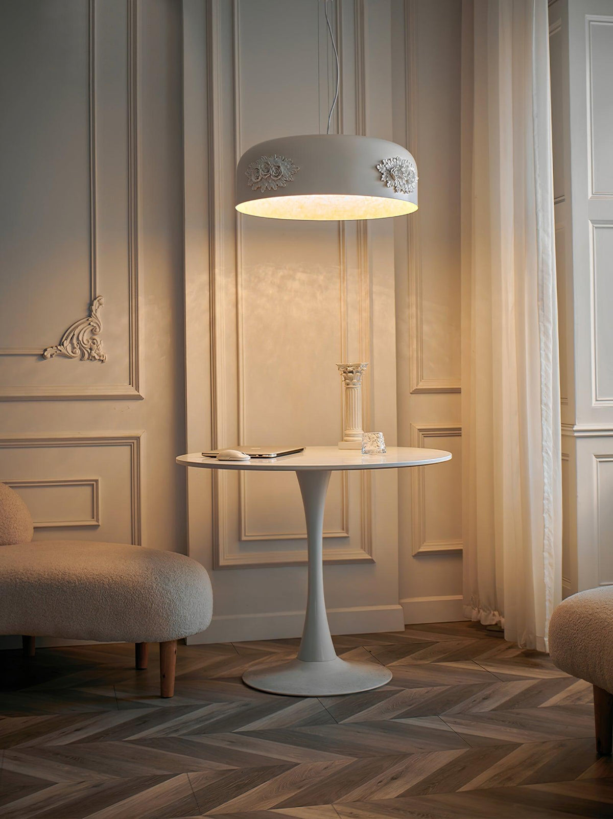 Vilaeos minimalistisk vägglampa i harts