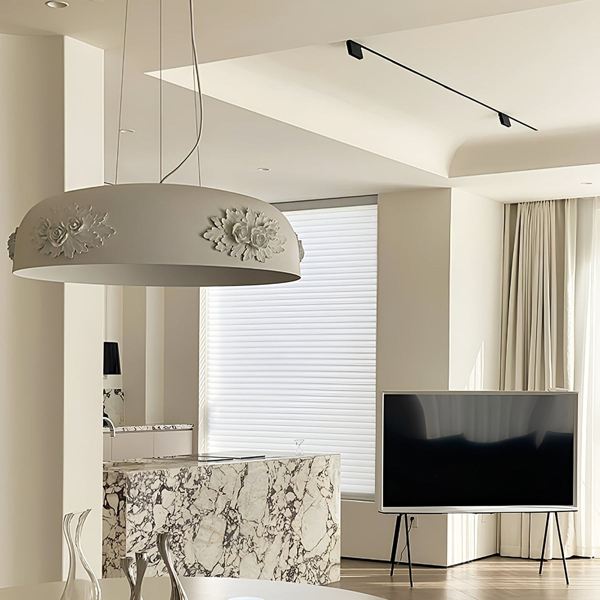 Vilaeos minimalistisk vägglampa i harts