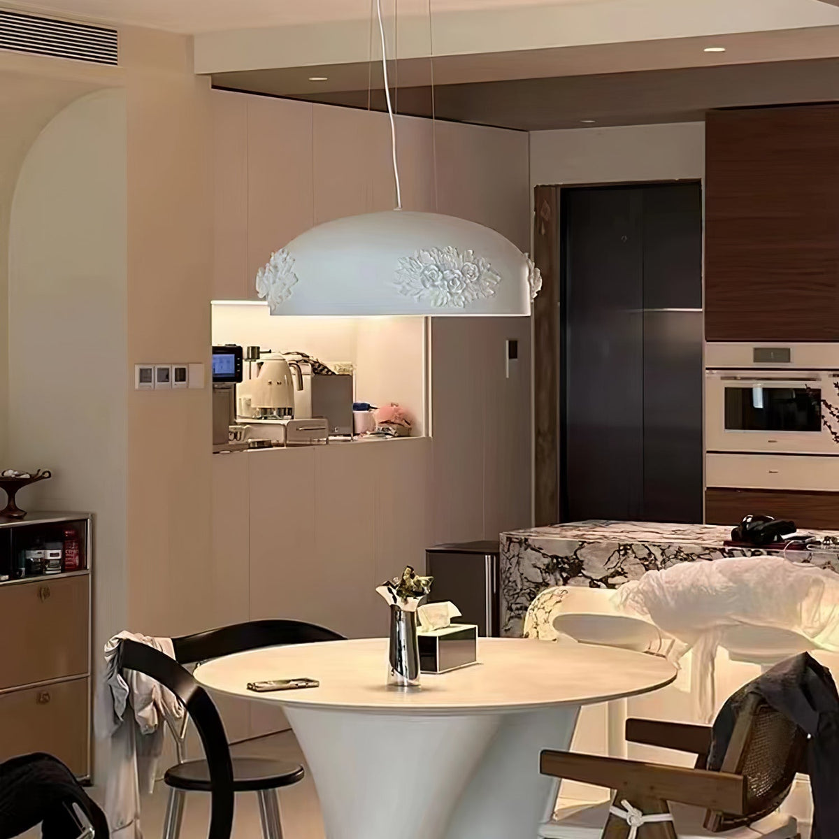 Vilaeos minimalistisk vägglampa i harts