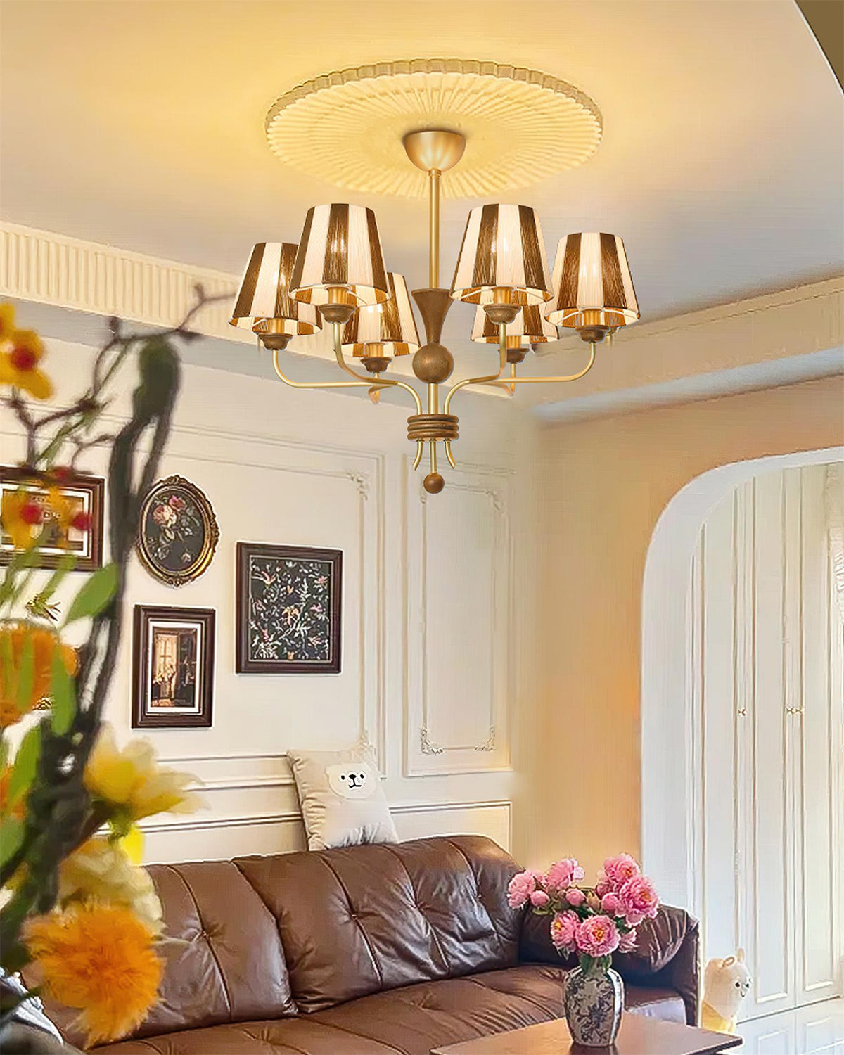 Candelabro Viraaaine Stripe