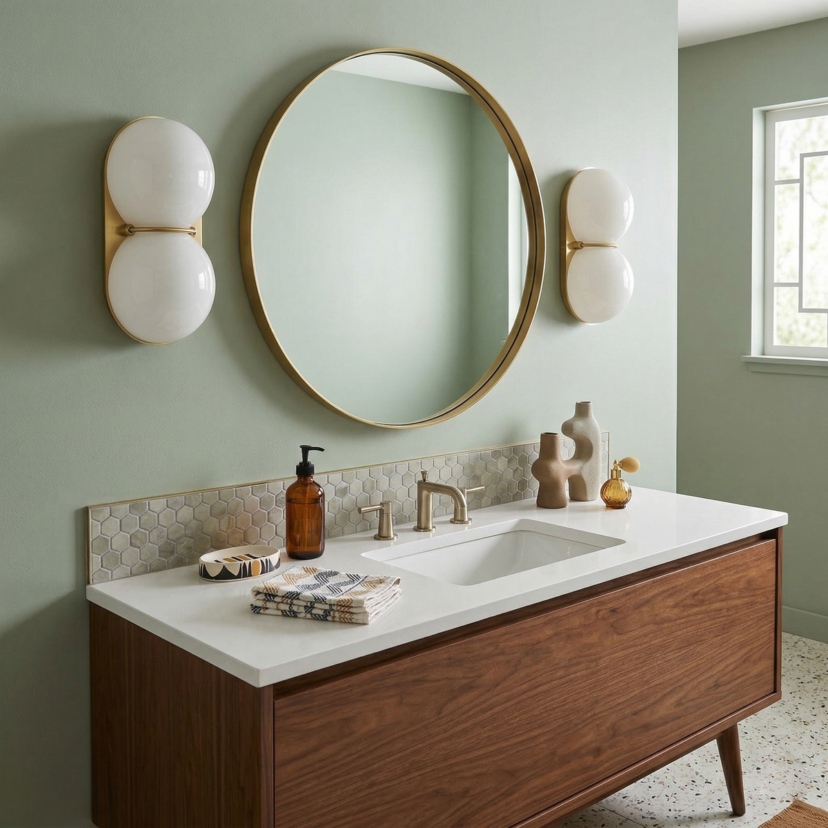 Veloira vegglampi