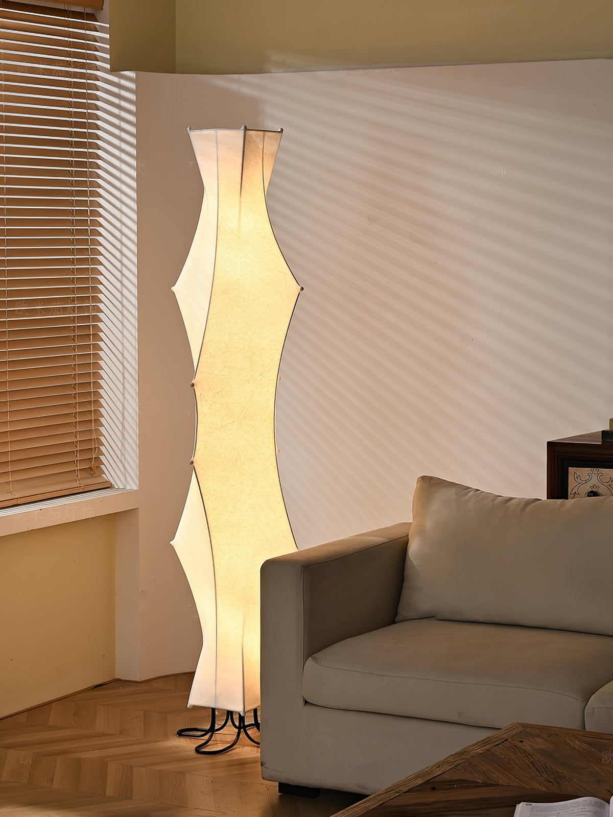 Vela Twist silkis-gólf-ljós