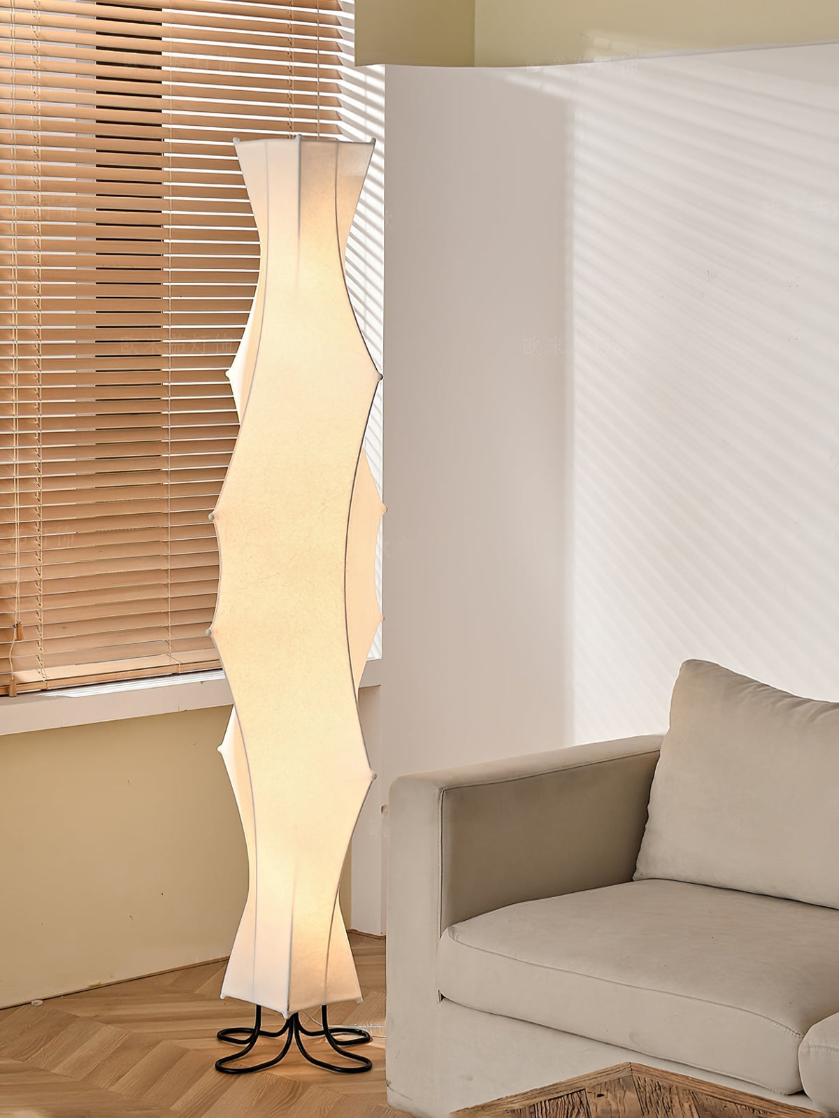 Vela Twist silkis-gólf-ljós