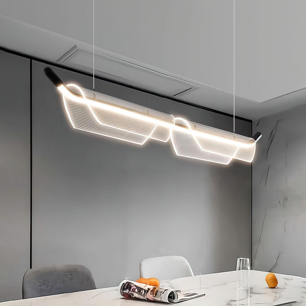 Vire minimalistisk pendellampa i akryl