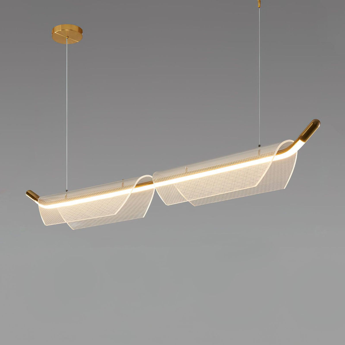 Vire minimalistisk pendellampa i akryl