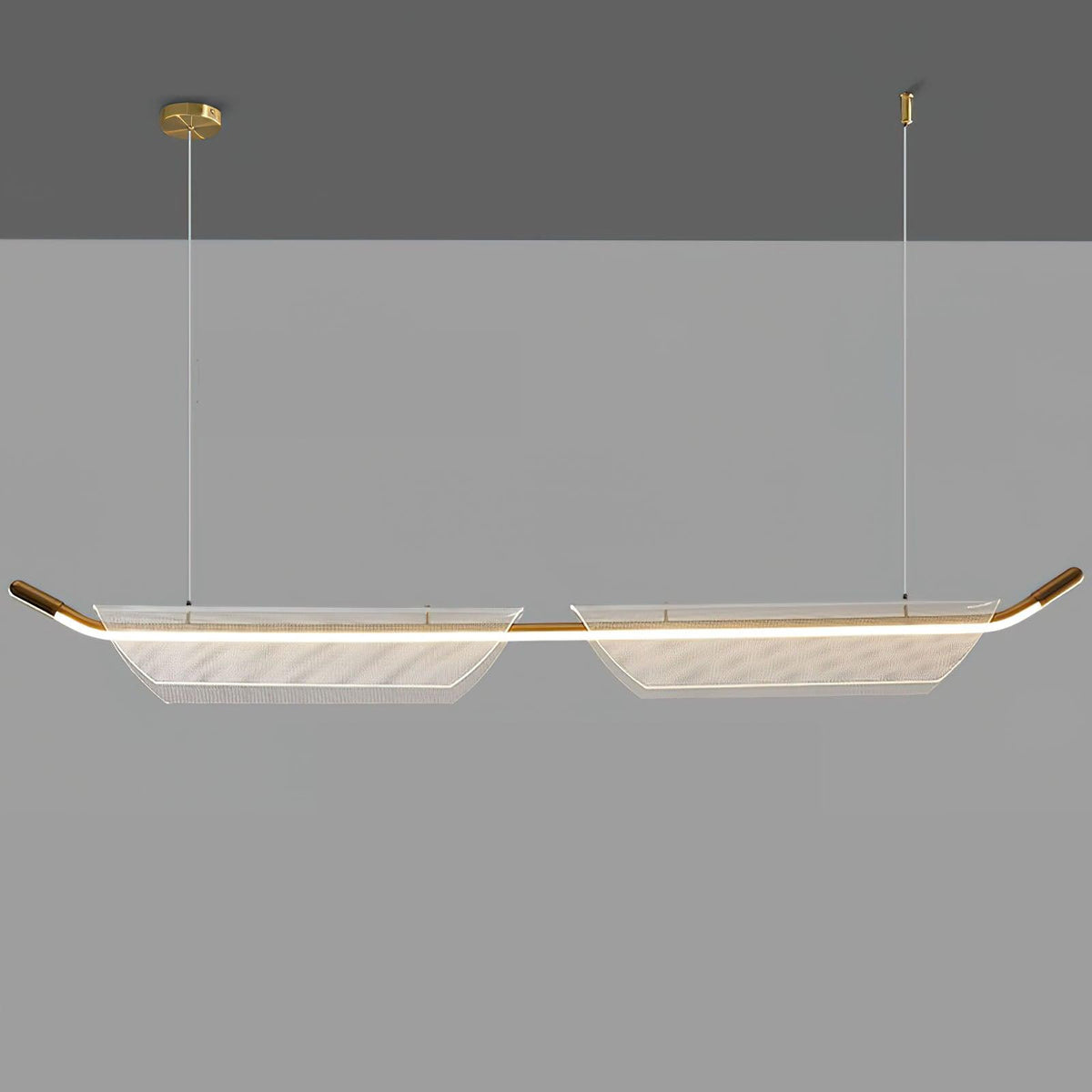 Vire minimalistisk pendellampa i akryl