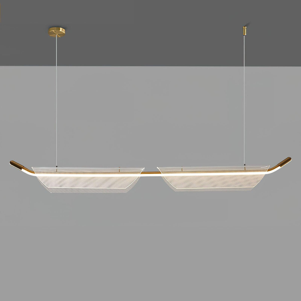 Vire minimalistisk pendellampa i akryl