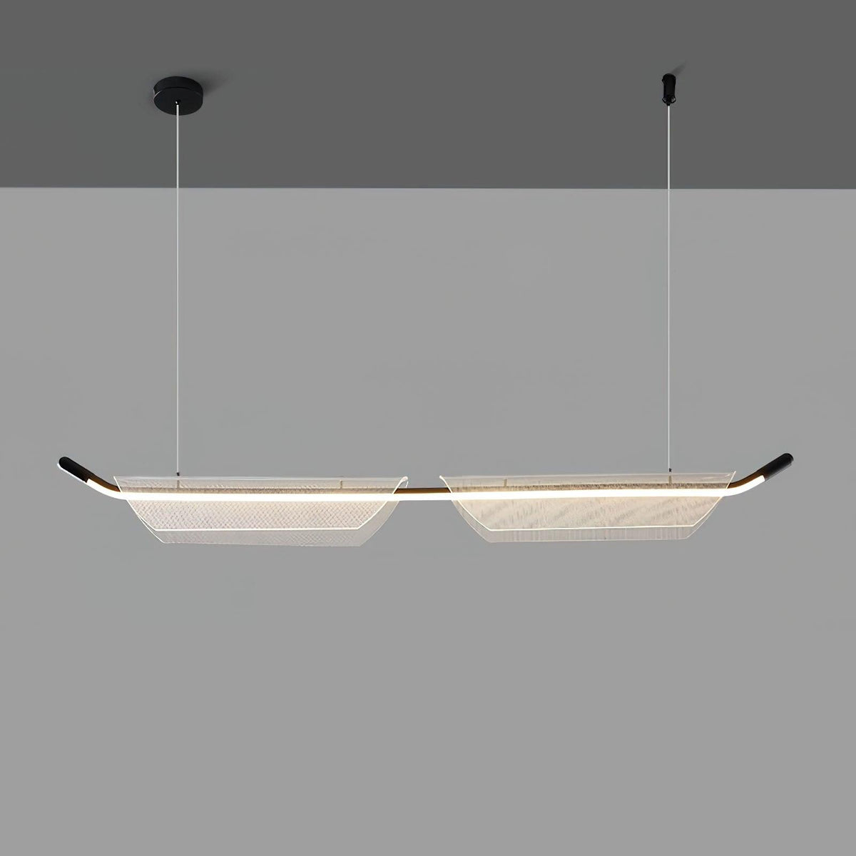 Vire minimalistisk pendellampa i akryl