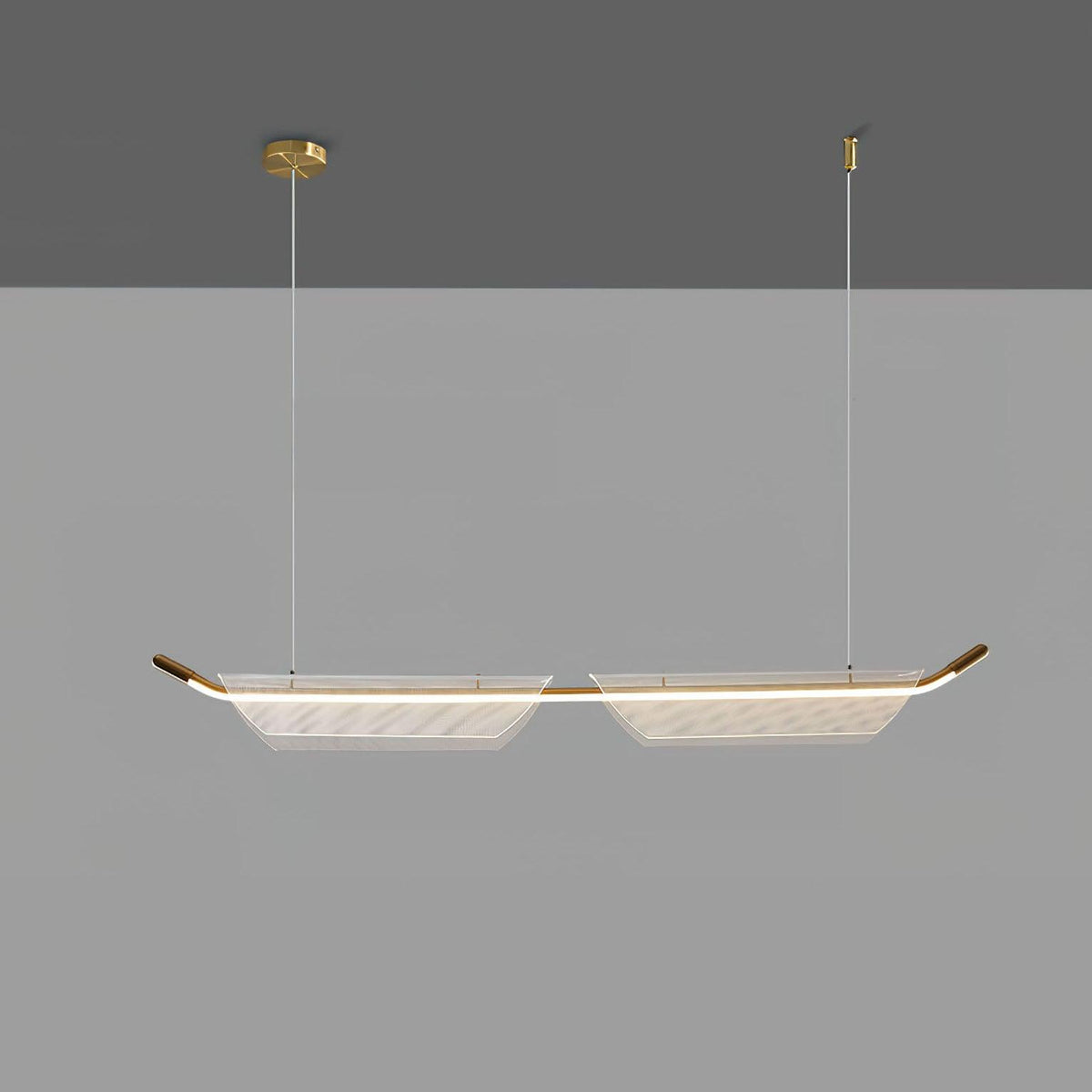 Vire minimalistisk pendellampa i akryl