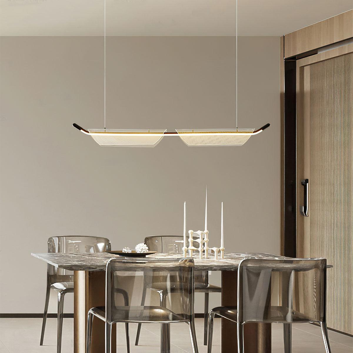 Vire minimalistisk pendellampa i akryl