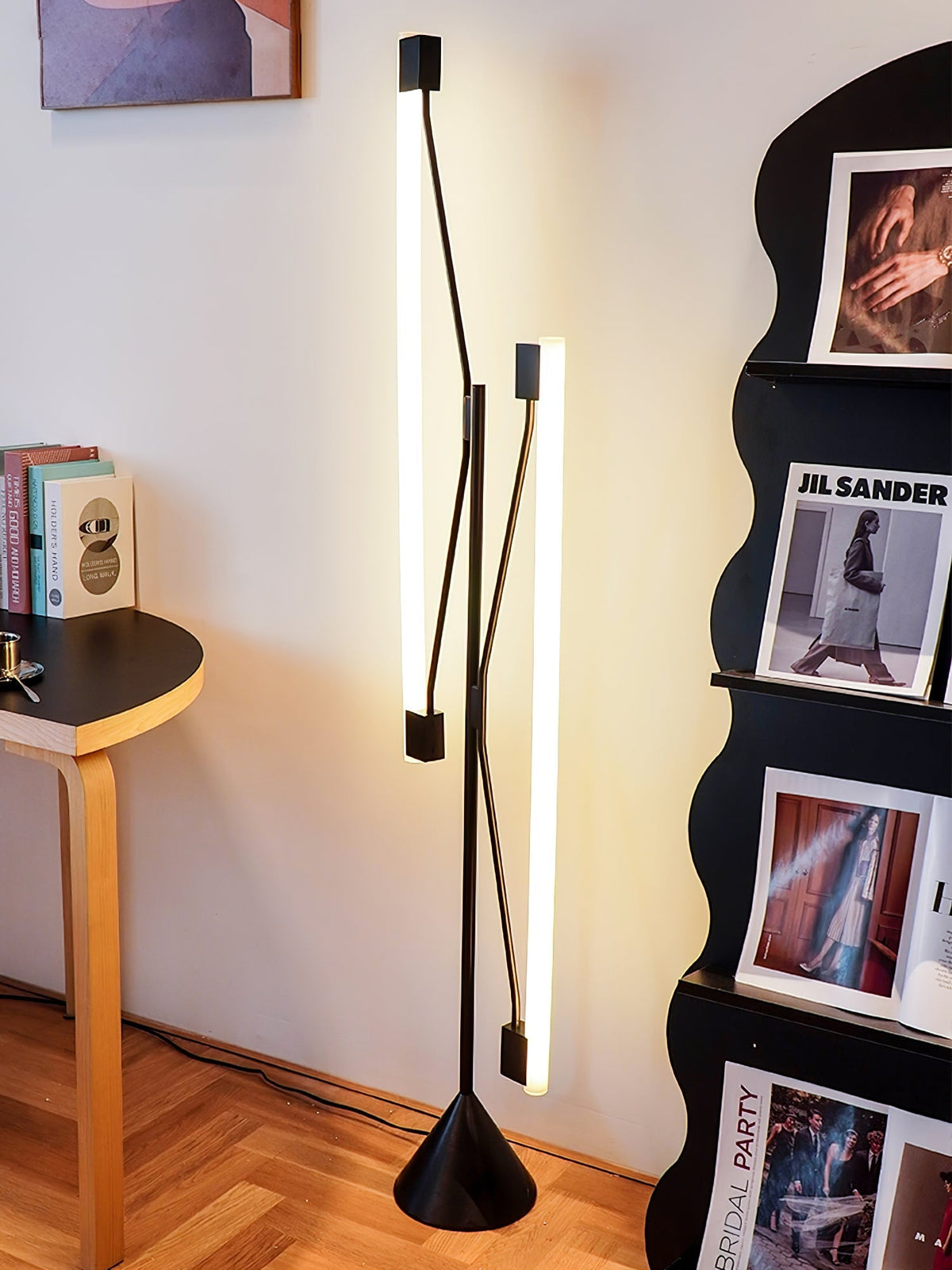 Axis gulvlampe med to rør