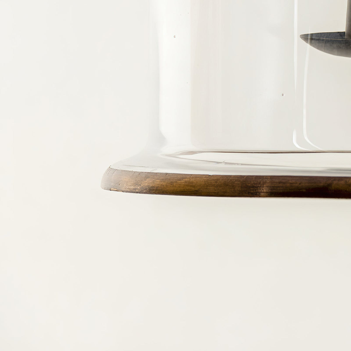 Celaniella vintage-pendel i glas med elegant udtryk