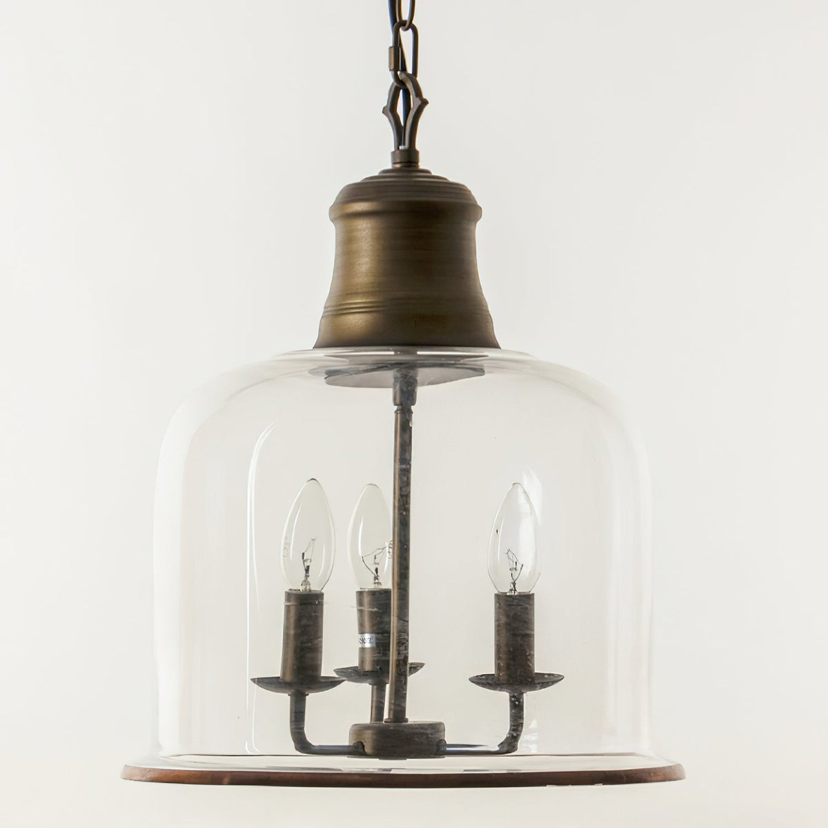 Celaniella vintage-pendel i glas med elegant udtryk