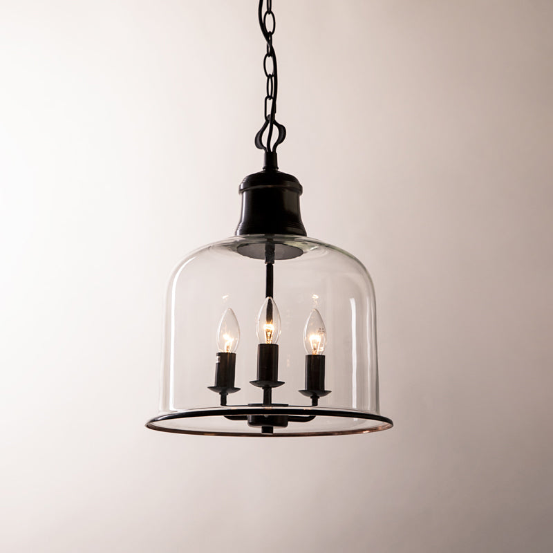 Celaniella vintage-pendel i glas med elegant udtryk