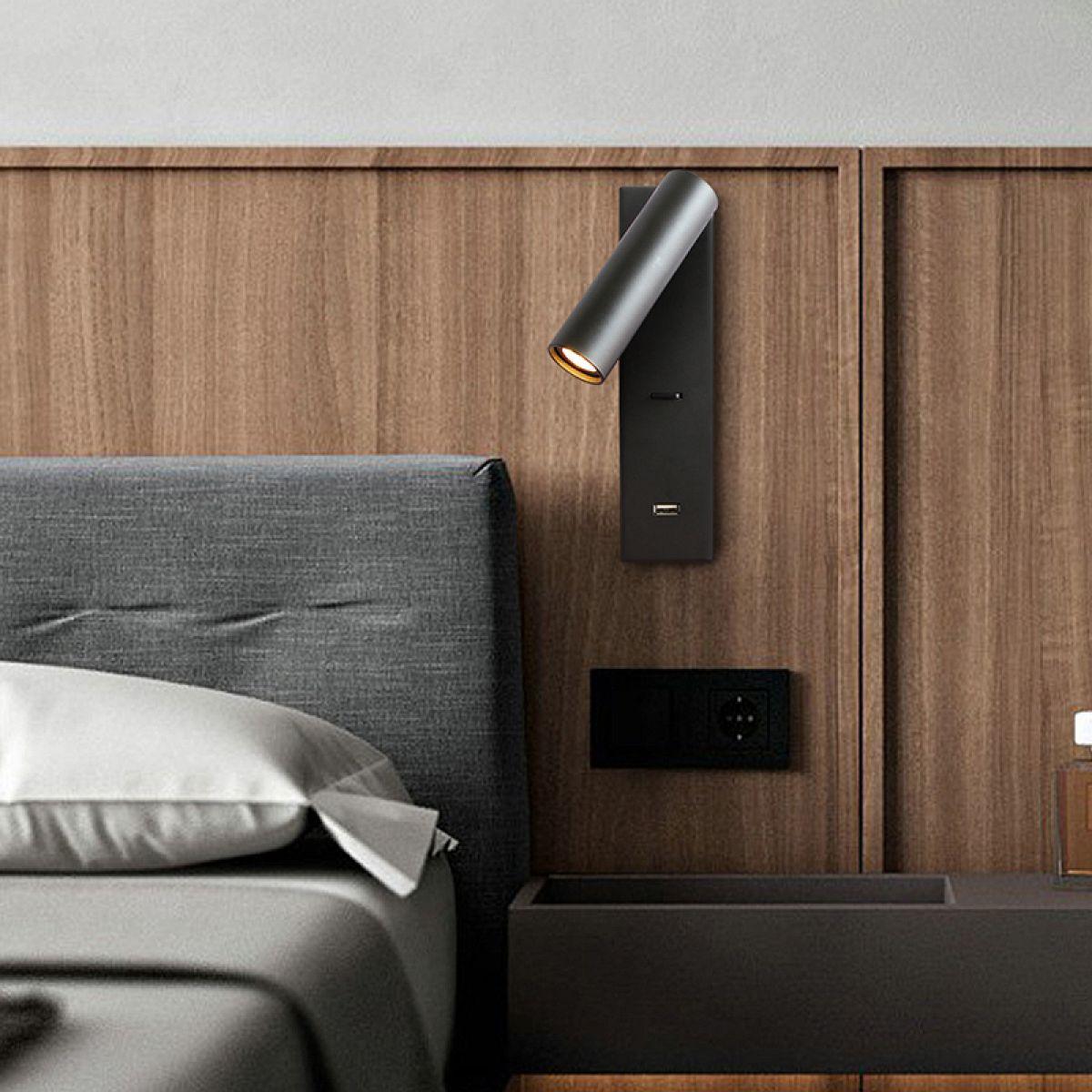 Eldris modern minimalistisk vägglampa