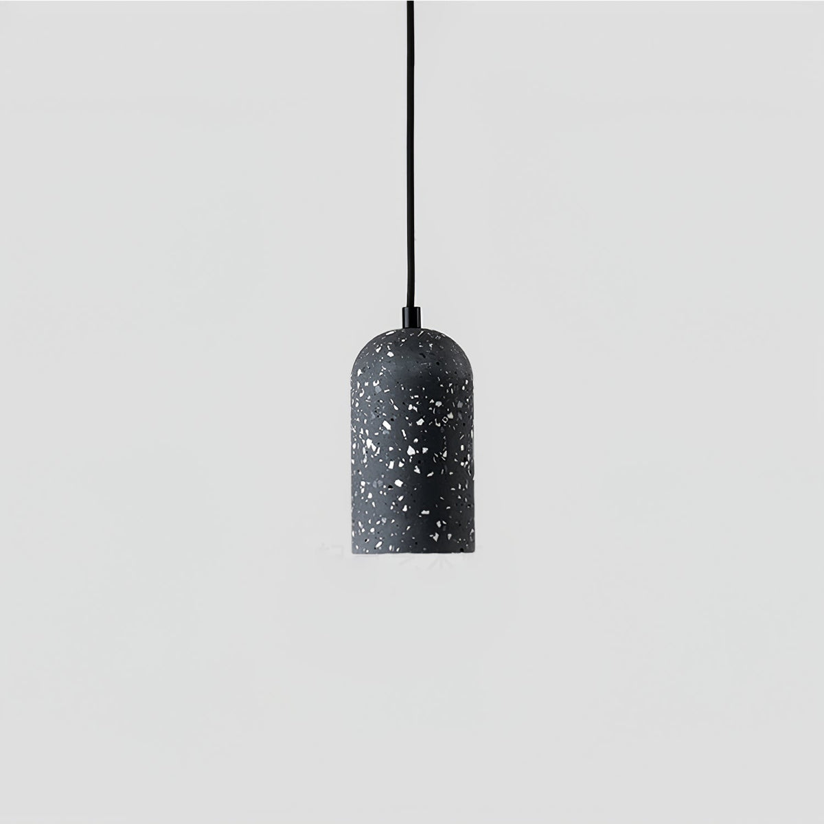 Brol industriel pendellampe i terrazzo