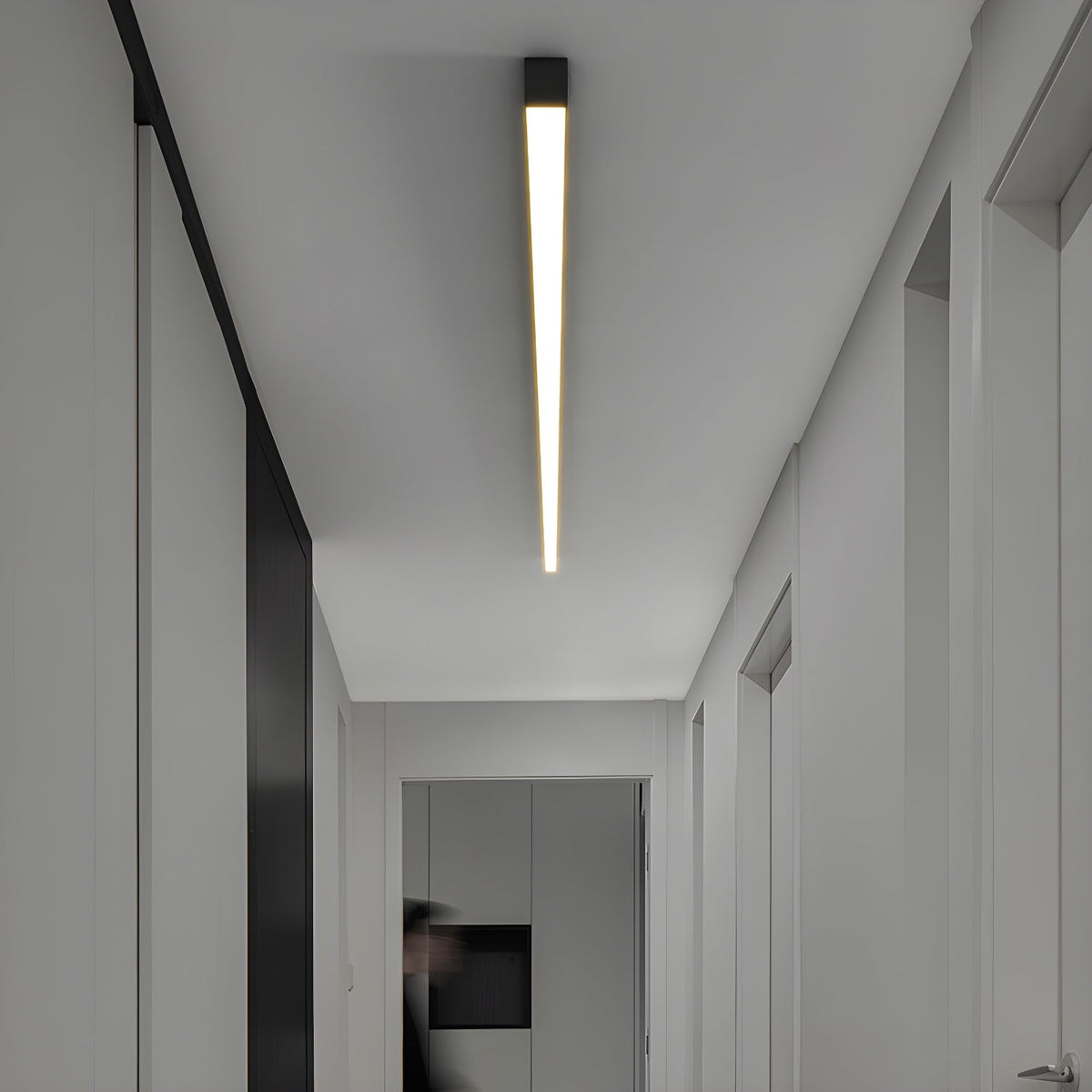 Somino loftslampe lineær ultratynd minimalistisk funktionel