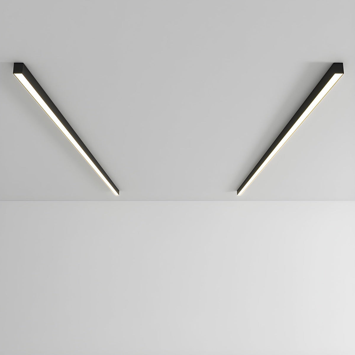 Somino loftslampe lineær ultratynd minimalistisk funktionel