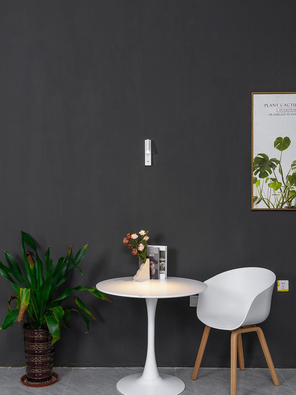 Eldris modern minimalistisk vägglampa