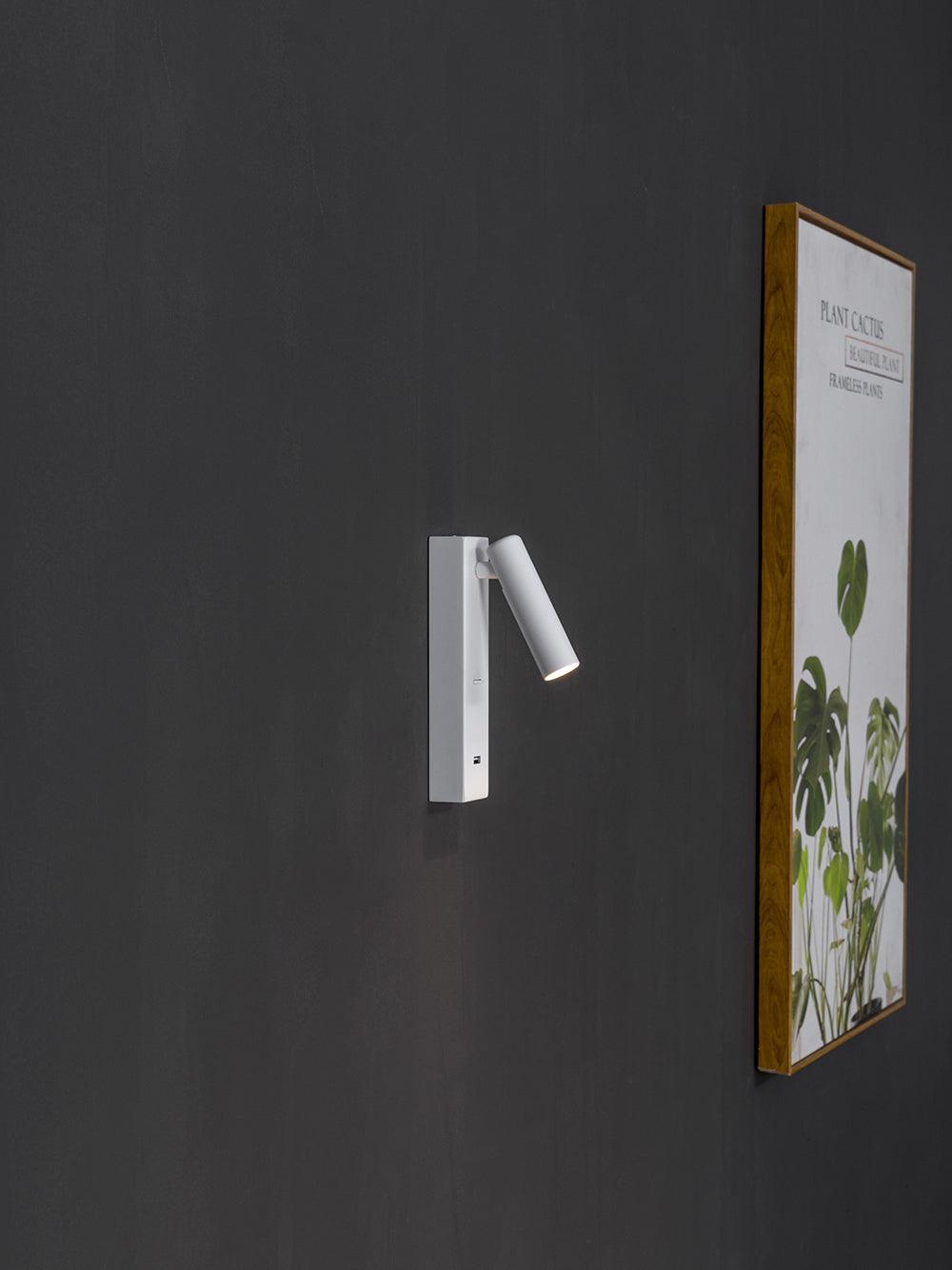 Eldris modern minimalistisk vägglampa